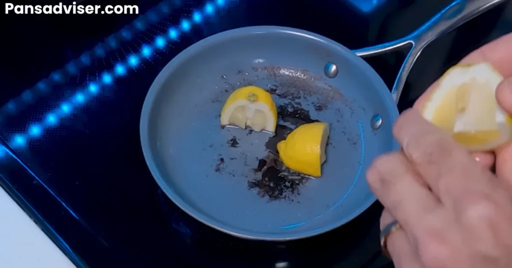 lemon salt cleaning method